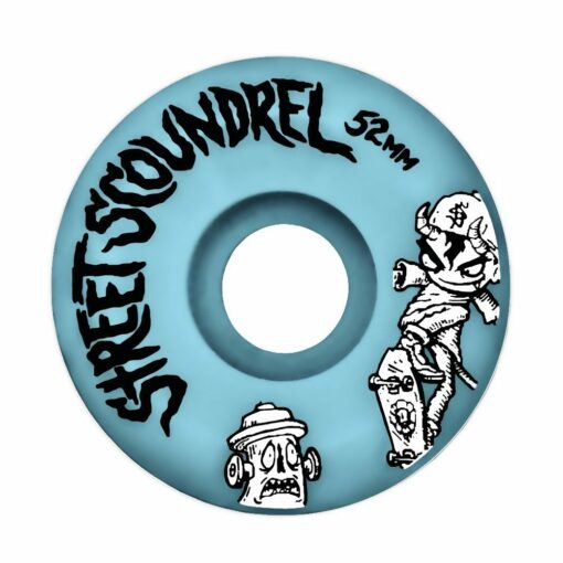 Street Plant Street Scoundrels Light Blue 52mm 101A Skateboard Wheel