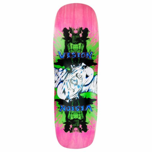 Vision Double Vision Pink Old School Skateboard Deck 9.5″