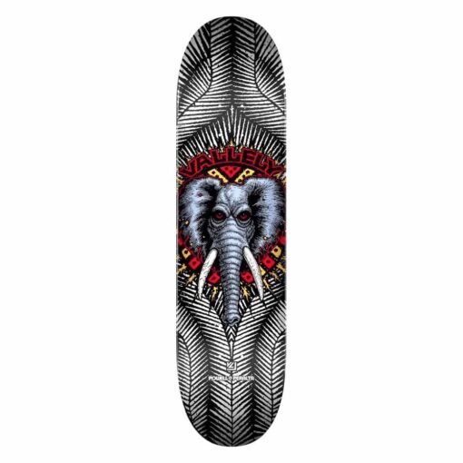 Powell Peralta Elephant Skateboard Deck - Grey 8"
