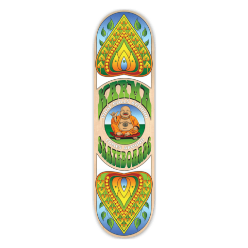 Karma Buddha ‘What Rolls Around’ Skateboard Deck