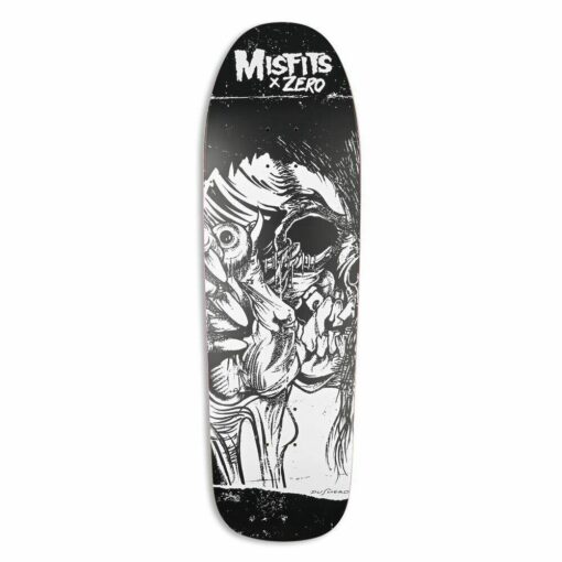 Zero x Misfits Evil Eye Shaped Skateboard Deck