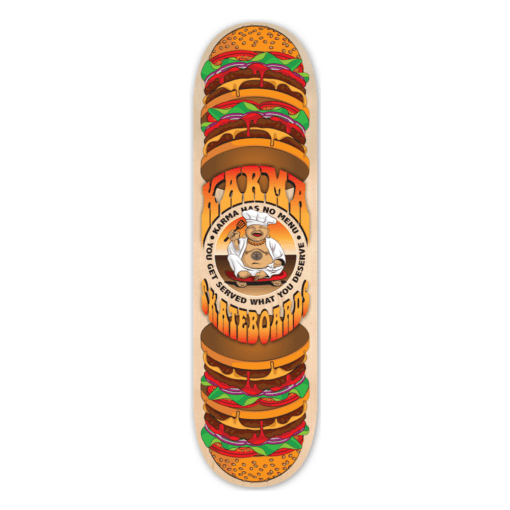 Karma Buddha 'Menu' Skateboard Deck