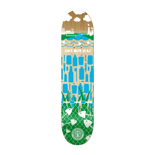 Karma Save The Planet Seas Skateboard Deck