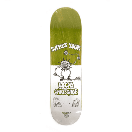 Anti Hero Support Your Local Skate Shop 8.5" Skateboard Deck Green