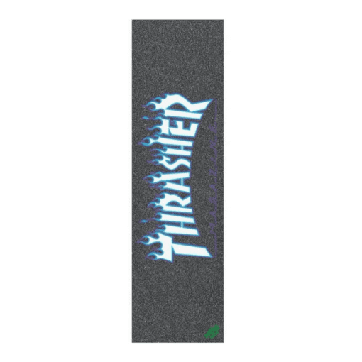 MOB Grip Thrasher Flame Blue & Purple Skateboard Griptape