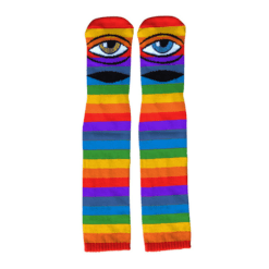 Toy Machine Sect Eye Rainbow Socks